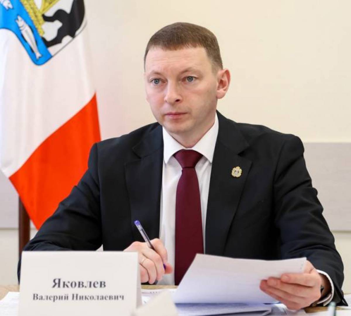 Собрание по организации медицинского обслуживания в период проведения ремонта в Мошенской поликлинике.